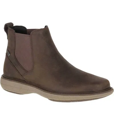 Merrell Men's World Vue Chelsea Waterproof Boots In Black Slate
