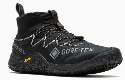 Pre-owned Merrell Mens  Trail Glove 7 Gore Tex Black Waterproof Mesh Running Shoes