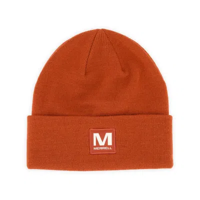 Merrell Patch Beanie In Orange
