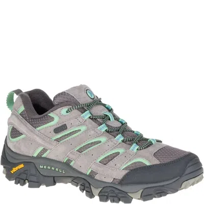 Merrell Moab 2 Gtx J033468 Sneaker Women's Drizzle Mint Hiking Shoes Ham722 In Multi