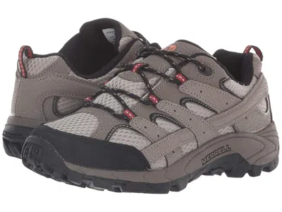 Merrell Moab 2 Low Lace (little Kid) Boys Shoes Bark Brown : 7 Big Kid W, Suede/textile