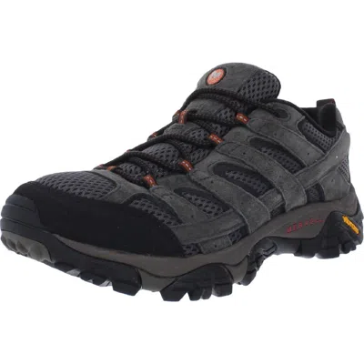 Merrell Moab 2 Vent Mens Suede Lightweight Hiking, Trail Shoes In Black