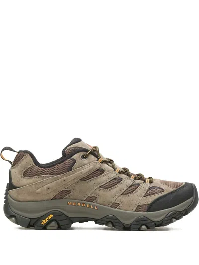 Merrell Wide Width Moab 3 Hiking Boot In Brown