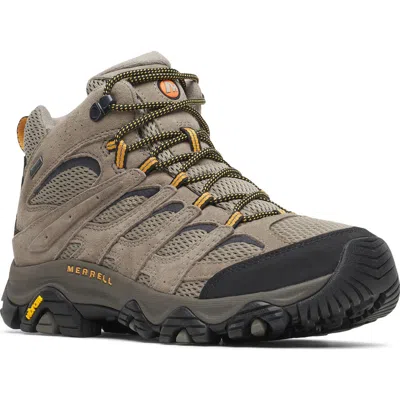Merrell Moab 3 Mid Gtx Waterproof Hiking Boot In Gray
