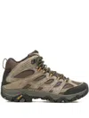 Merrell Wide Width Moab 3 Hiking Boot In Brown