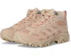 Merrell Moab 3 Mid J038622 Women's Powder Waterproof Hiking Boots Gal1290 In Multi
