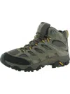 Merrell Moab 3 Mid Mens Suede Outdoor Hiking Boots In Brown