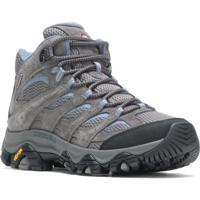 Merrell Moab 3 Mid Waterproof Hiking Shoe In Granite