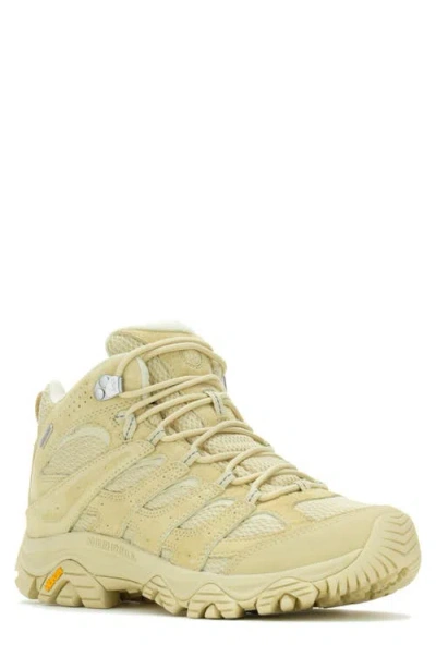 Merrell Moab 3 Mid Waterproof Hiking Shoe In Reed