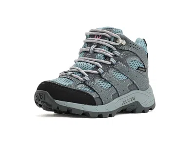 Merrell Moab 3 Mid Waterproof (little Kid/big Kid) Kid's Shoes Altitude 1: 11 Little Kid M In Black