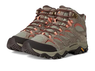 Merrell Moab 3 Mid Wp In Brown