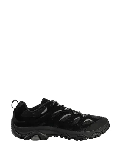 Merrell Moab 3 Non-slip Low-top Sneakers In Black