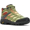 Merrell Moab 3 Vista Waterproof Mid Hiking Shoe In Mosstone