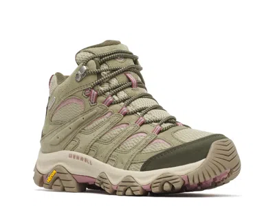 Merrell Moab 3 Waterproof Hiking Boot In Green