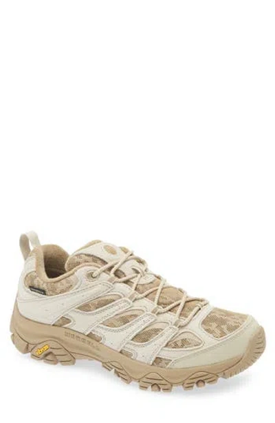 Merrell Moab 3 Waterproof Hiking Boot In Oyster/coyote