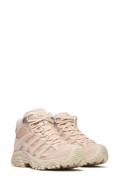 Merrell Moab 3 Waterproof Hiking Boot In Pink