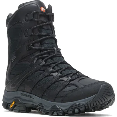 Merrell Moab 3 Waterproof Mid Hiking Boot In Black