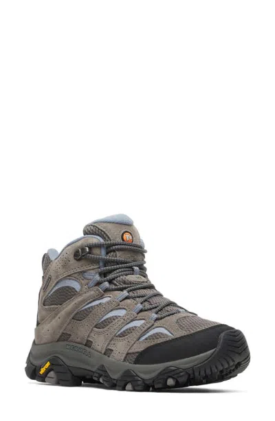 Merrell Moab 3 Waterproof Mid Hiking Boot In Gray