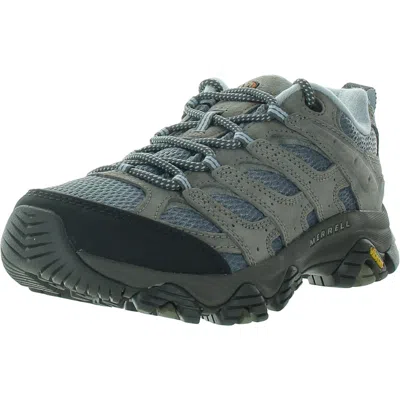 Merrell Moab 3 Womens Lace-up Leather Hiking Shoes In Grey
