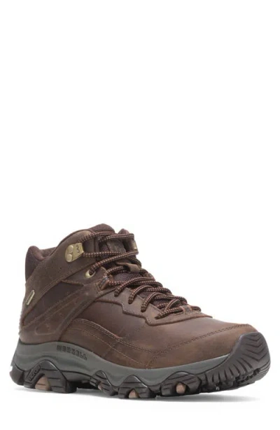 Merrell Moab Adventure 3 Waterproof Mid Hiking Boot In Brown