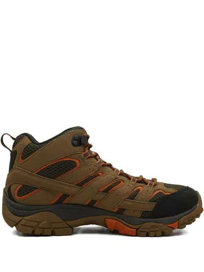 Merrell Moab Mid Gtx Sneakers In Brown