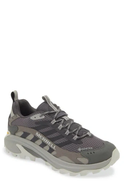 Merrell Moab Speed 2 Gore-tex® Hiking Shoe In Asphalt Grey