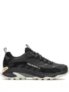 Merrell Moab Speed 2 Grid Panelled Sneakers In Black