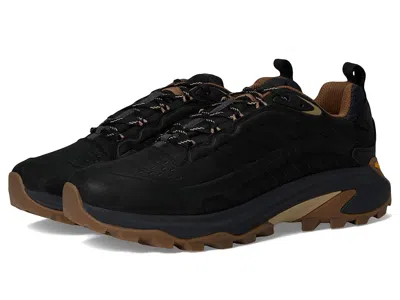 Merrell Moab Speed 2 Leather Waterproof In Black