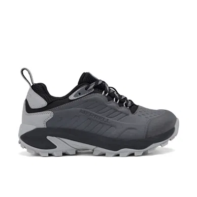 Merrell Moab Speed 2 Lfs Sneaker - Big Kid Black Charcoal In Gray