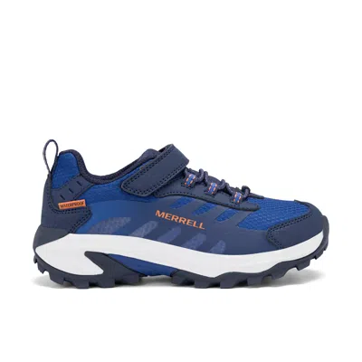 Merrell Moab Speed 2 Low Ac Sneaker - Big Kid Blue Navy