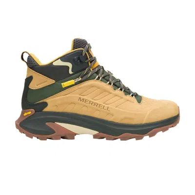 Pre-owned Merrell Moab Speed 2 Ltr Mid Waterproof 'tan' | Men's Size 13 In Brown