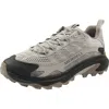 Merrell Moab Speed 2 Mens Lace-up Mesh Hiking Shoes In Gray