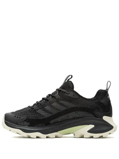 Merrell Moab Speed 2 Mesh-panel Sneakers In Black