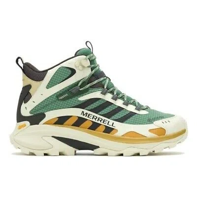 Pre-owned Merrell Moab Speed 2 Mid Gtx [ml037793] Men Outdoors Shoes Hedge Green J037793