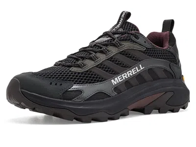 Merrell Moab Speed 2 Vent Sneaker In Black