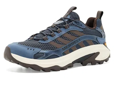 Merrell Moab Speed 2 Vent 2k Se Men's Climbing Shoes Navy: 8.5 M, Synthetic/textile In Blue