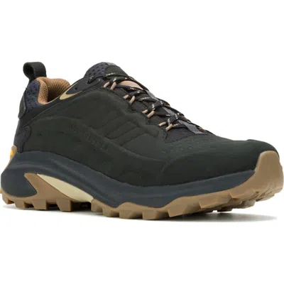 Merrell Moab Speed 2 Waterproof Hiking Shoe In Black