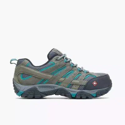 Merrell Moab Vertex Vent J11582 Women's Pewter Gray Comp Toe Work Shoes Rhs2499