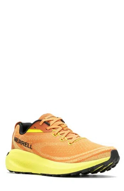 Merrell Morphlite Hiking Sneaker In Melon/hiviz