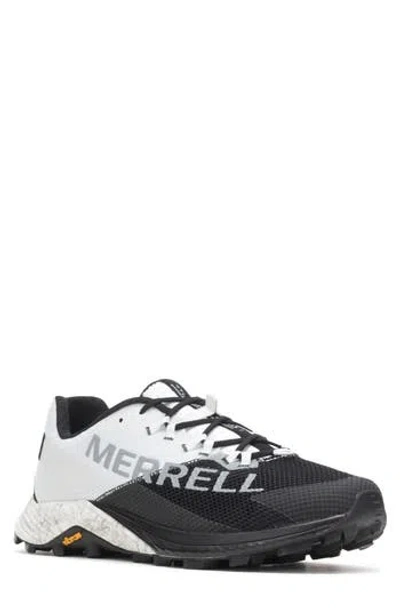 Merrell Mtl Long Sky 2 Running Shoe In Black/white