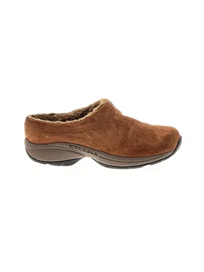 Pre-owned Merrell Mule/clog In Brown