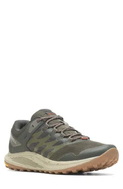 Merrell Nova 3 Running Shoe In Olive