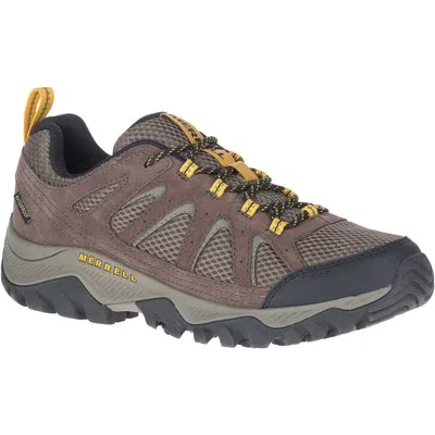 Merrell Oakcreek J036403 Sneakers Mens 12 Brown Waterproof Hiking Shoes Gbnc515