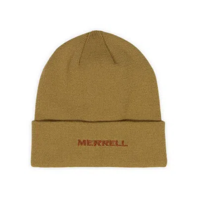 Merrell Powell Core Logo Beanie In Brown