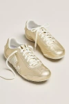 Merrell Relay Fly Vent Metallic Sneakers In Gold