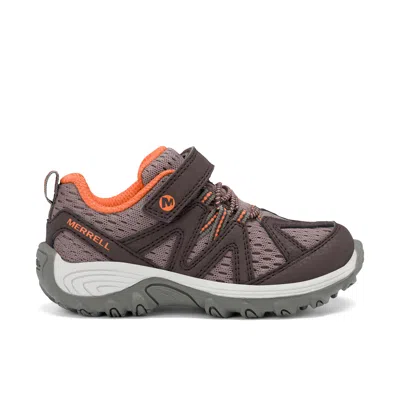 Merrell Ridge Trek Jr Sneaker - Little Kid Brown Olive In Multi