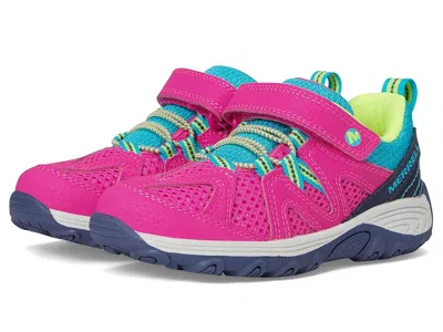 Merrell Ridge Trek (little Kid/big Kid) Kid's Shoes Pink : 10.5 Little Kid M, Synthetic/textile