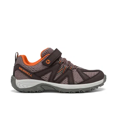Merrell Ridge Trek Sneaker - Big Kid Brown Olive