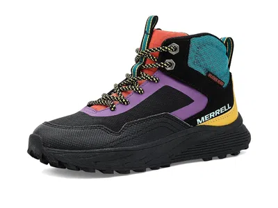 Merrell S Nova Peak Mid Kid's Shoes Multi: 4 Big Kid M In Black