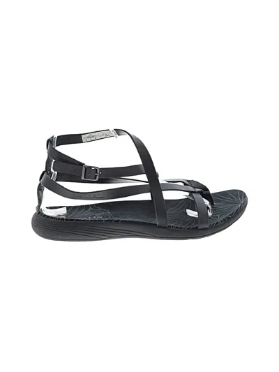 Pre-owned Merrell Sandals In Black